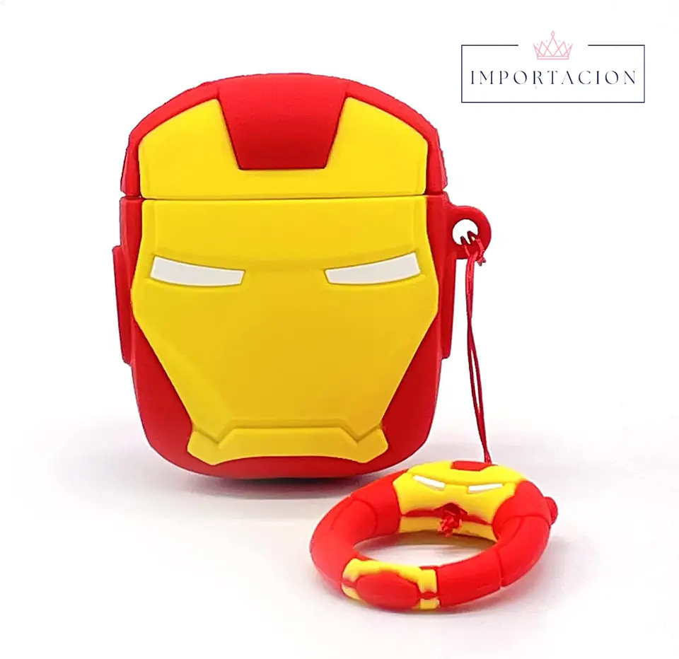 Preventa carcasa Airpods Iron Man 1