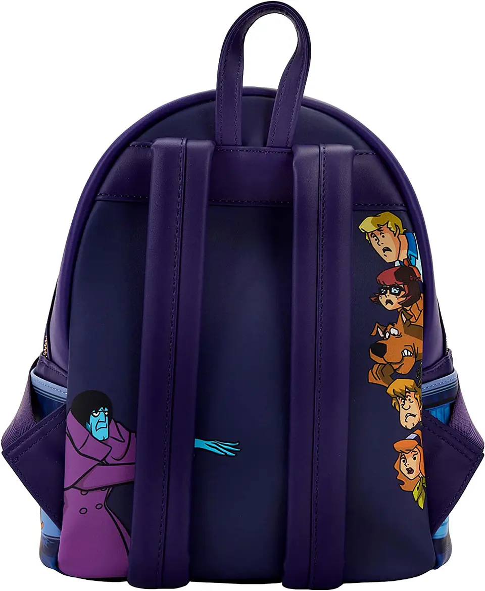 Preventa Mochila Loungefly Scooby Doo Brilla en la Oscuridad 8