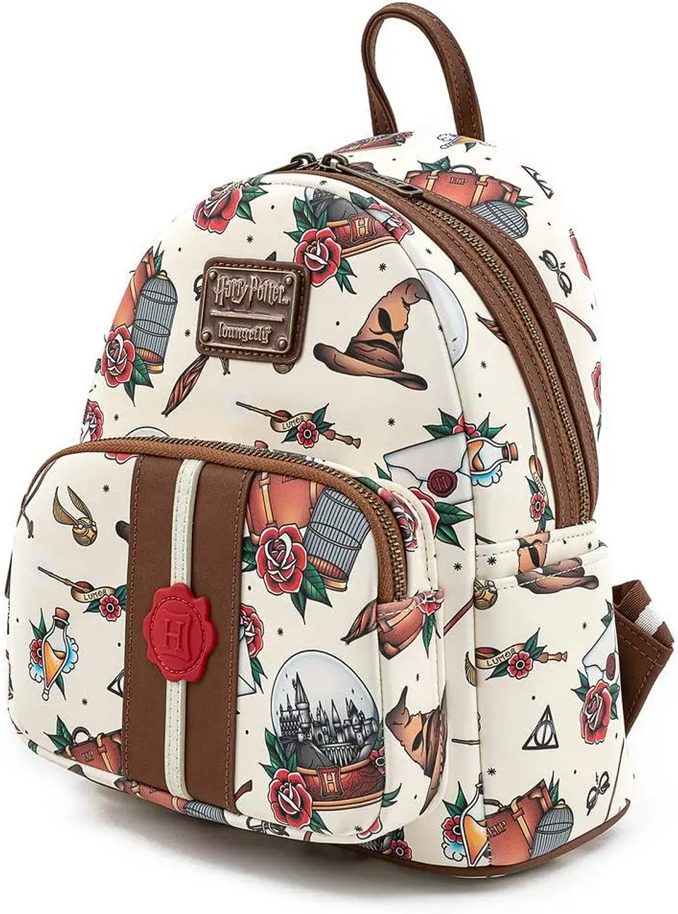 Preventa Mochila Loungefly  Carta Hogwarts Harry Potter 7