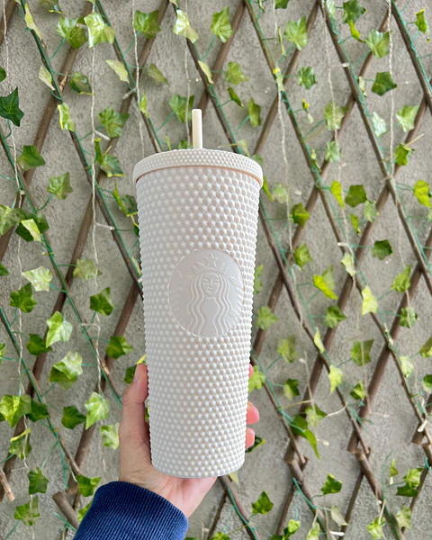 Vaso Tumblr Blanco Doble Capa Starbucks 700ml