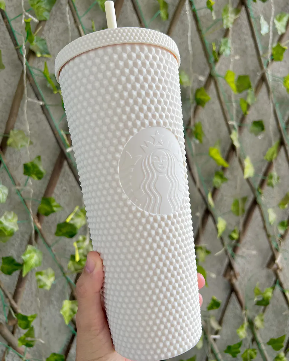 Vaso Tumblr Blanco Doble Capa Starbucks 700ml 2