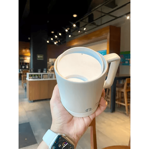 Taza Mug Starbucks Blanco Ceramico 355 ml 2