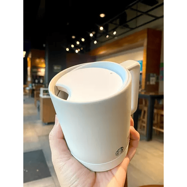 Taza Mug Starbucks Blanco Ceramico 355 ml 3