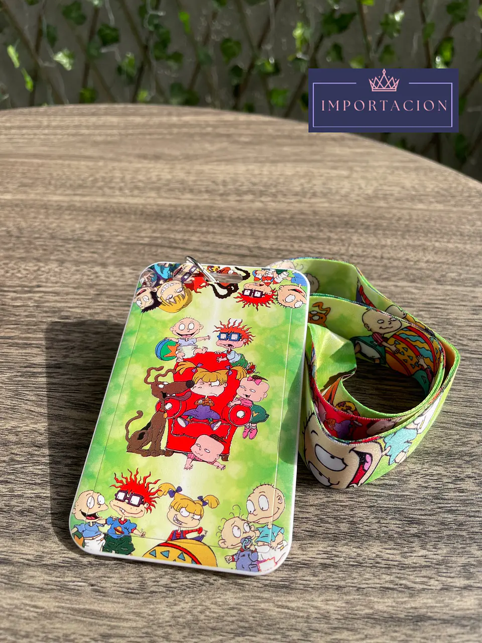 Preventa Portacredencial Vertical + Lanyard Rugrats 3