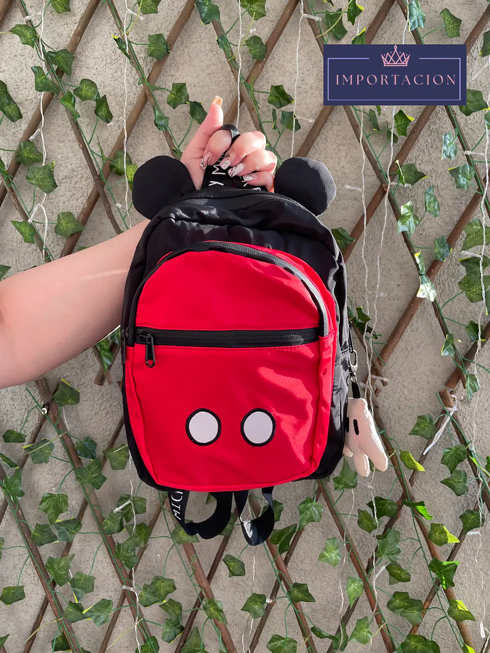 Preventa Mochila Mini Mickey Con Orejas 1