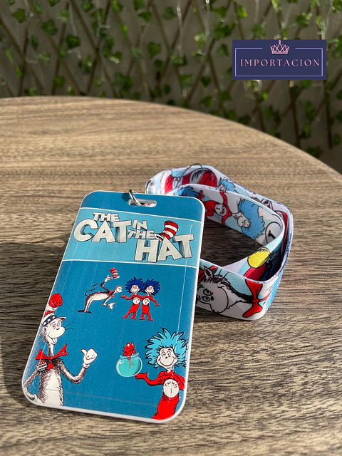Preventa Portacredencial + Lanyard Dr. Seuss