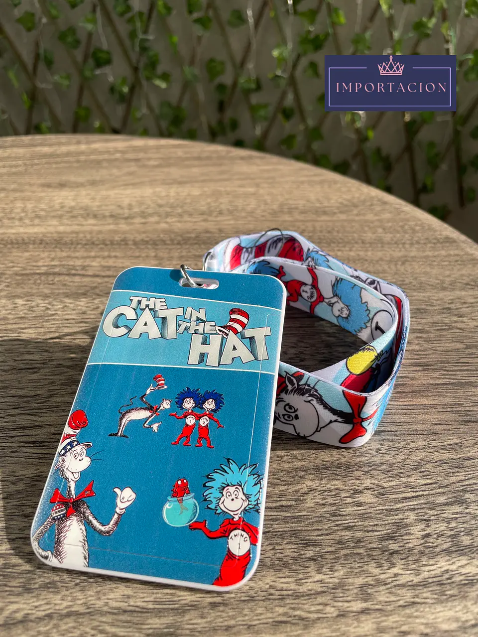 Preventa Portacredencial + Lanyard Dr. Seuss 1