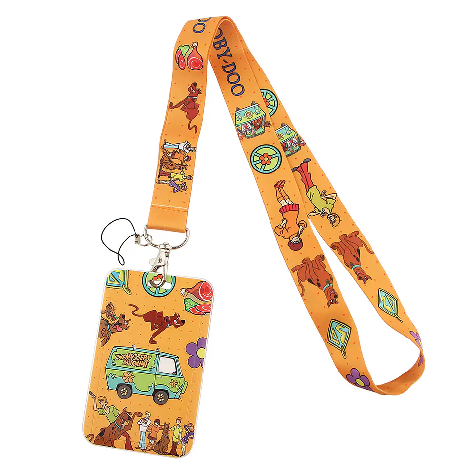 Preventa Portacredencial + Lanyard Scooby Doo and friends 3