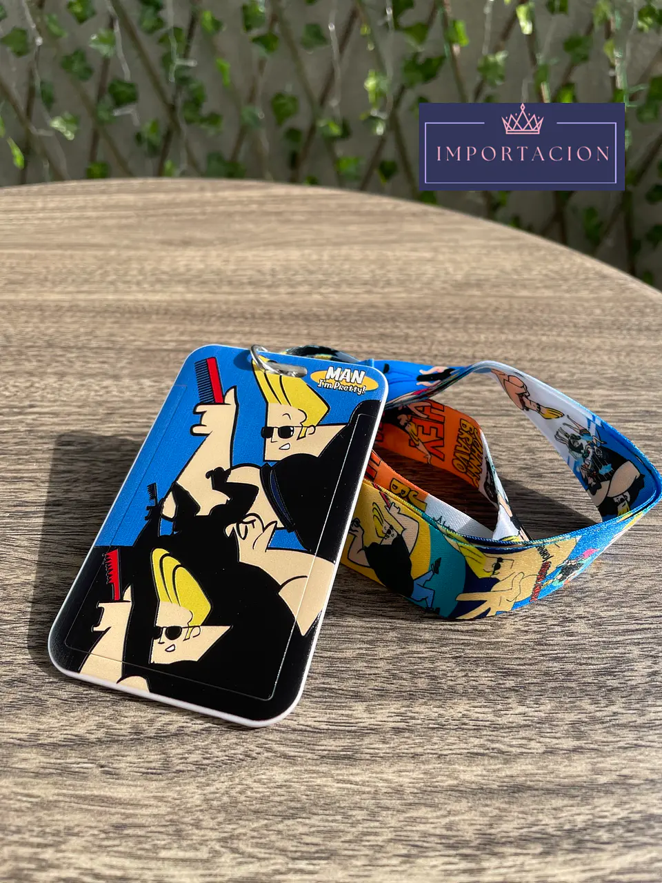 Preventa Portacredencial  + Lanyard Johnny Bravo 1