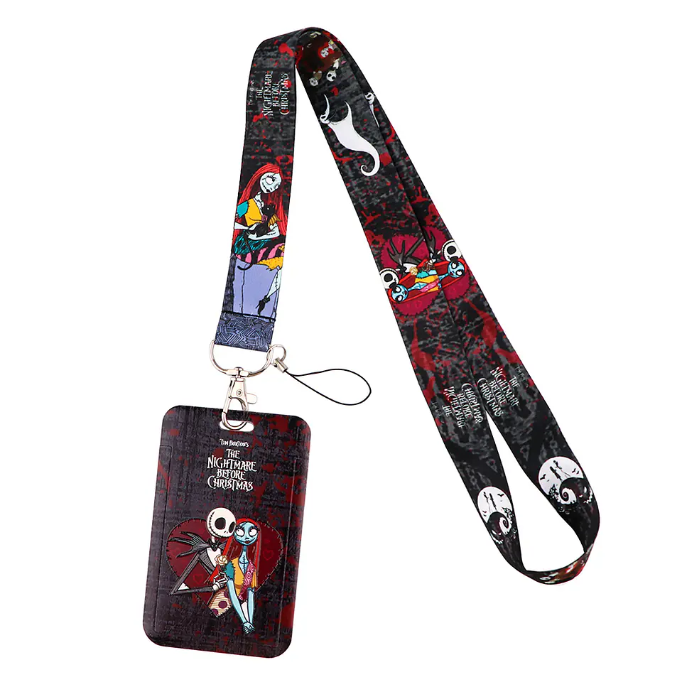 Preventa Portacredencial Vertical + Lanyard Jack and Sally 3