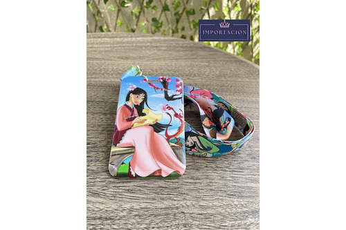 Preventa Portacredencial + Lanyard Mulan