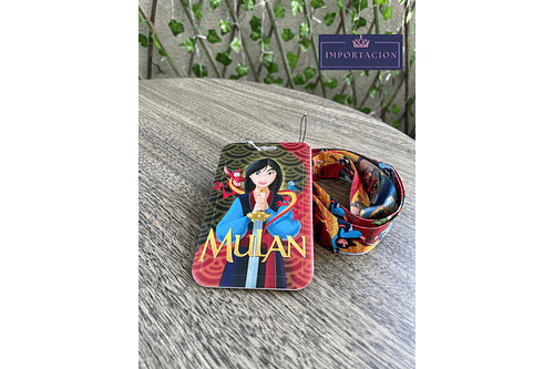 Preventa Portacredencial + Lanyard Mulan guerrera