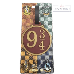 Preventa Etiqueta Equipaje Plataforma 9 3/4 Harry Potter