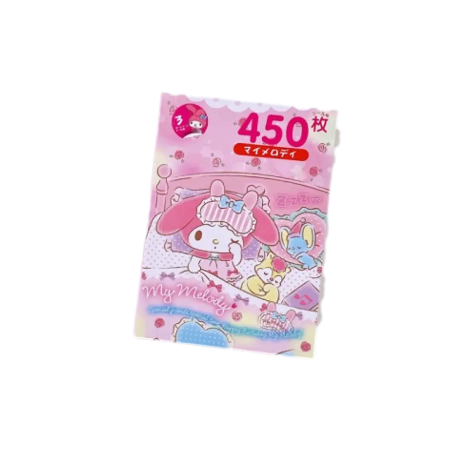 Preventa Set Librito De 450 Stickers San Rio Varios Personajes 11