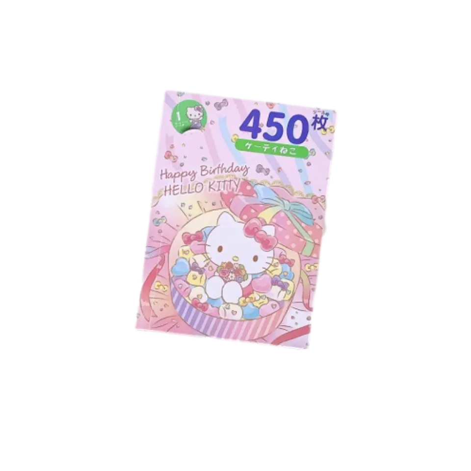 Preventa Set Librito De 450 Stickers San Rio Varios Personajes 12