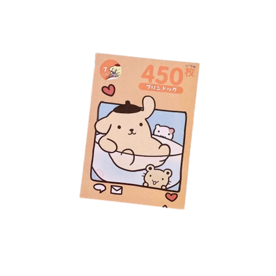 Preventa Set Librito De 450 Stickers San Rio Varios Personajes 5