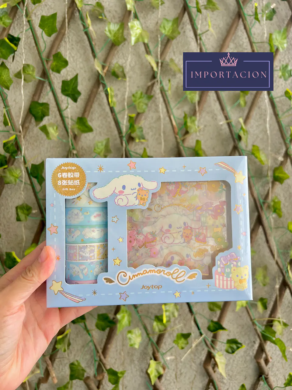 Preventa Set En Caja De Stickers + Rollos De Cintas Sanrio 2