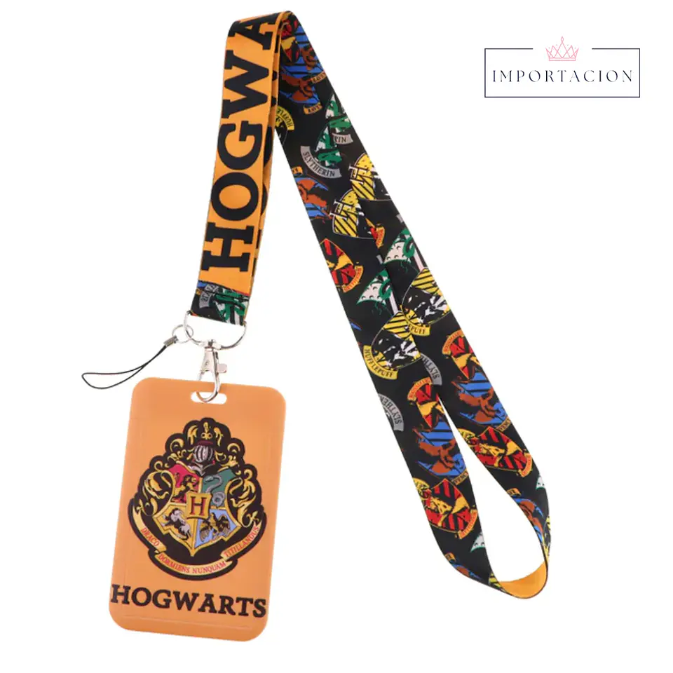 Preventa Portacredencial + Lanyard Hogwarts Harry Potter 4