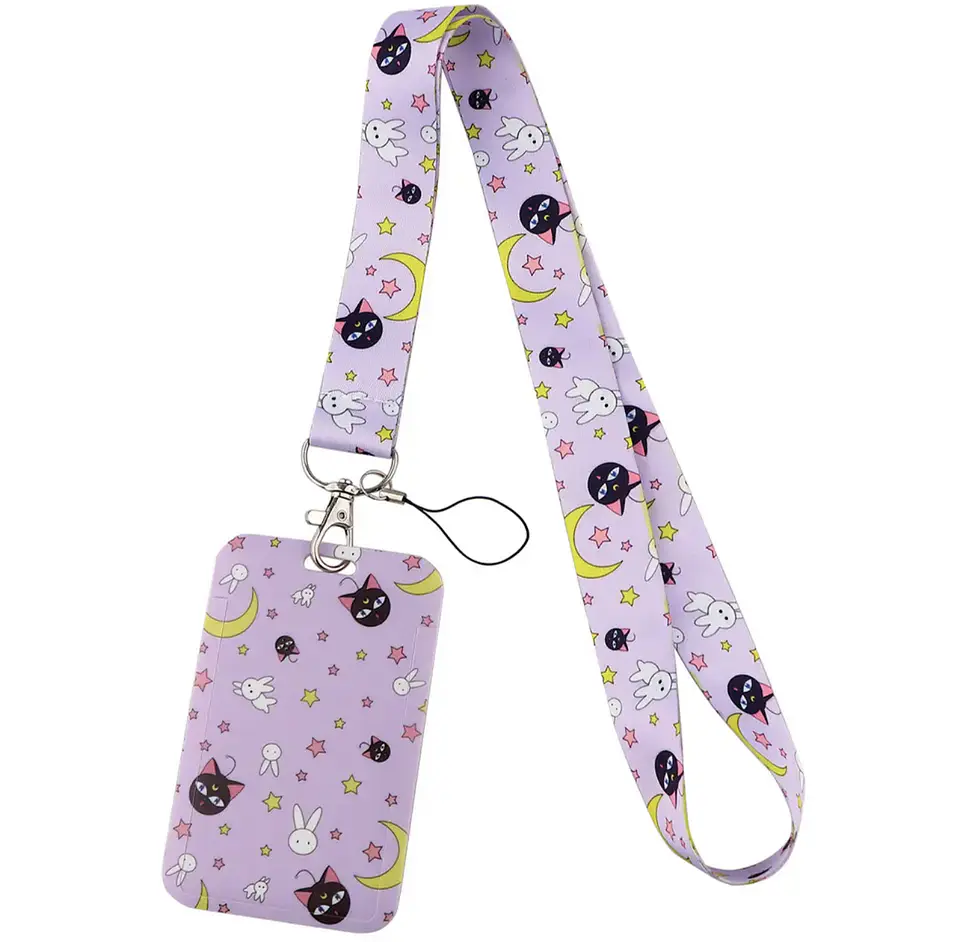Preventa Portacredencial Vertical + Lanyard Sailor Moon 3