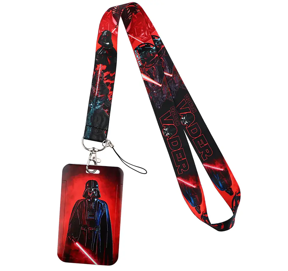 Preventa Portacredencial Vertical + Lanyard Darth Vader 3
