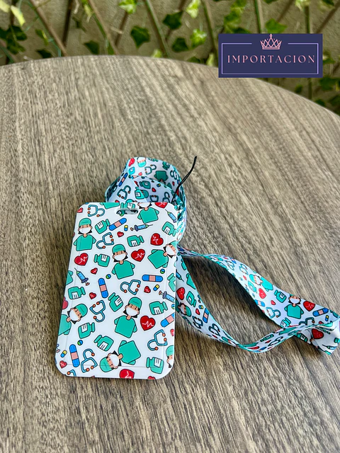 Preventa Portacredencial + Lanyard Doctores