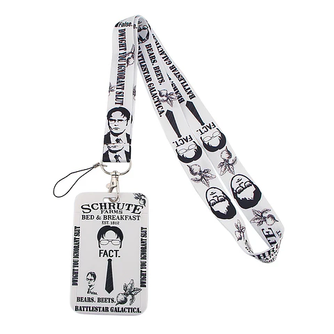 Preventa Portacredencial + Lanyard The Office