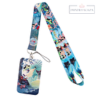 Preventa Portacredencial + Lanyard Mulan Luchadora 3