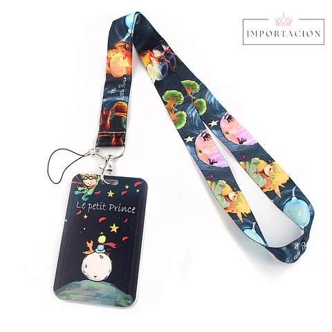 Preventa Portacredencial Vertical + Lanyard El Principito