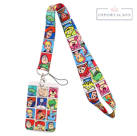 Preventa Portacredencial + Lanyard Toy Story