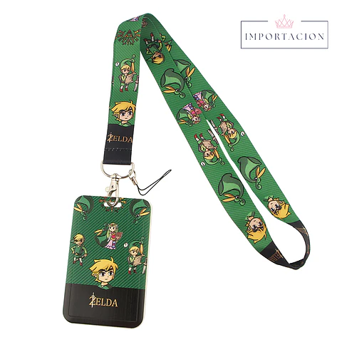 Preventa Portacredencial Vertical + Lanyard Zelda
