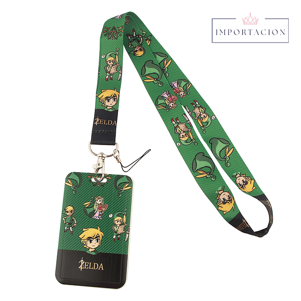 Preventa Portacredencial + Lanyard Zelda