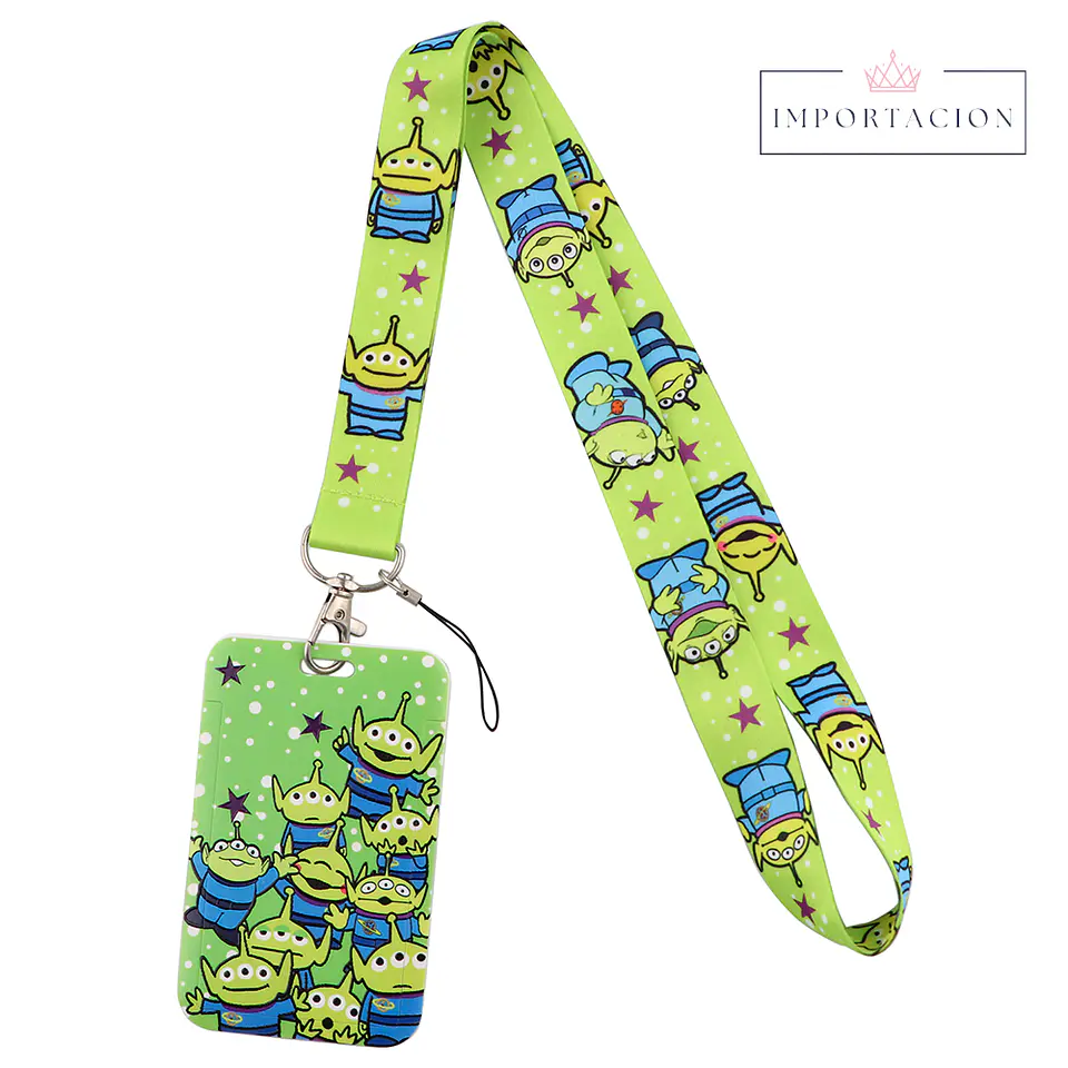 Preventa Portacredencial Vertical + Lanyard Aliens Toy Story 1