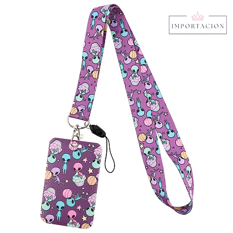 Preventa Portacredencial Vertical + Lanyard Ovni