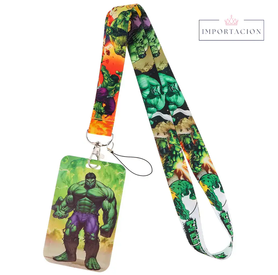 Preventa Portacredencial Vertical + Lanyard Hulk 1