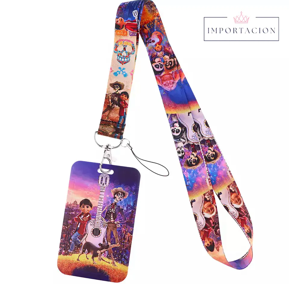 Preventa Portacredencial Vertical + Lanyard Coco 1