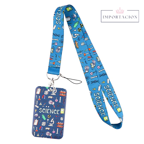 Preventa Portacredencial Vertical + Lanyard Científico