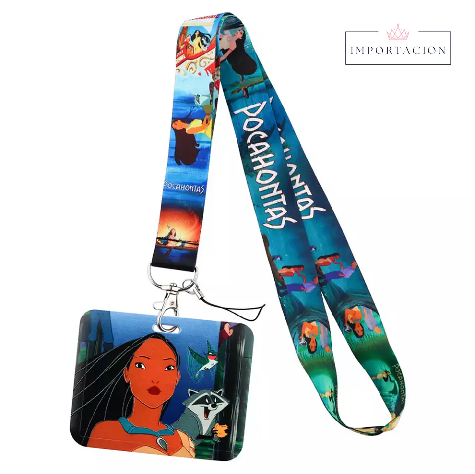 Preventa Portacredencial Horizontal + Lanyard Pocahontas 2