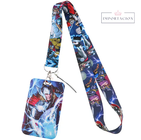 Preventa Portacredencial Vertical + Lanyard Thor