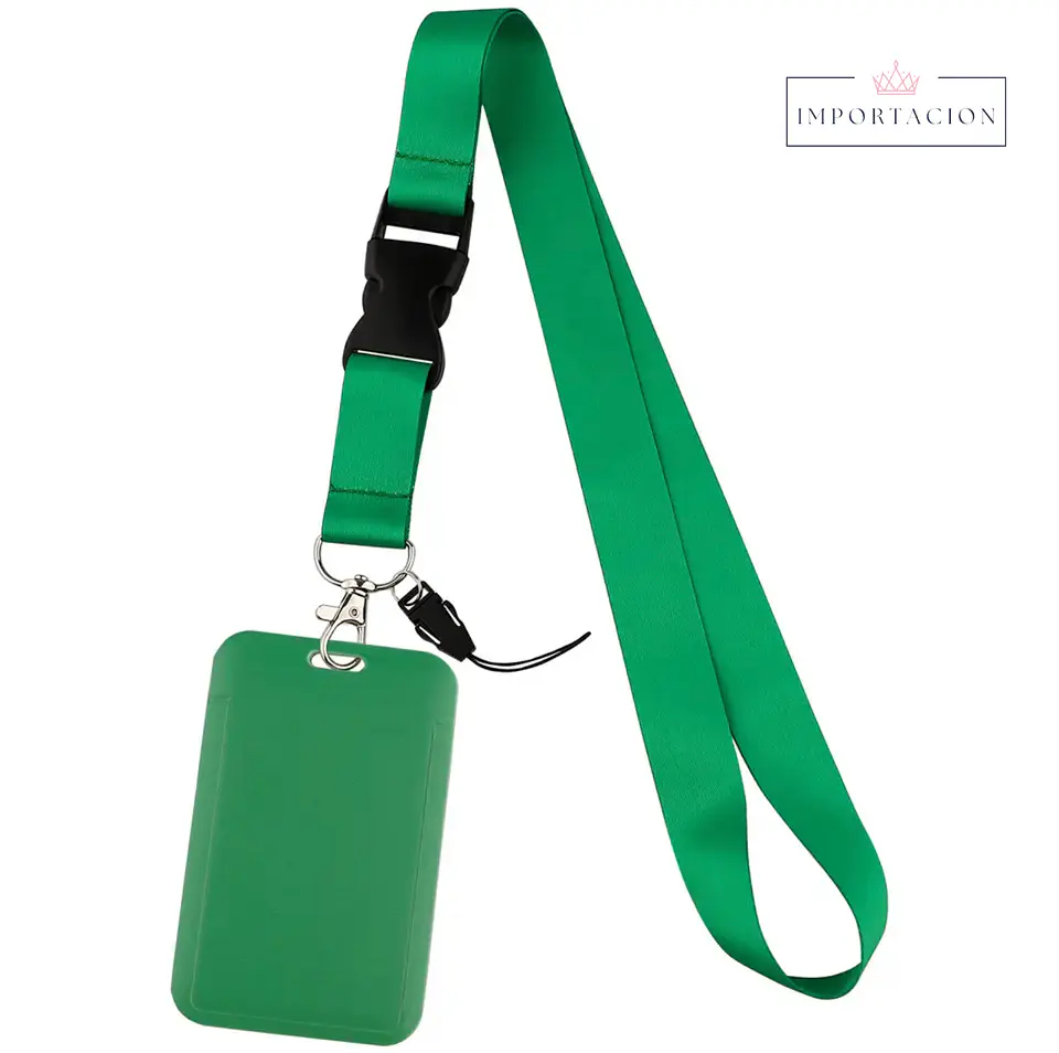 Preventa Portacredencial + Lanyard Liso Colores Varios 3
