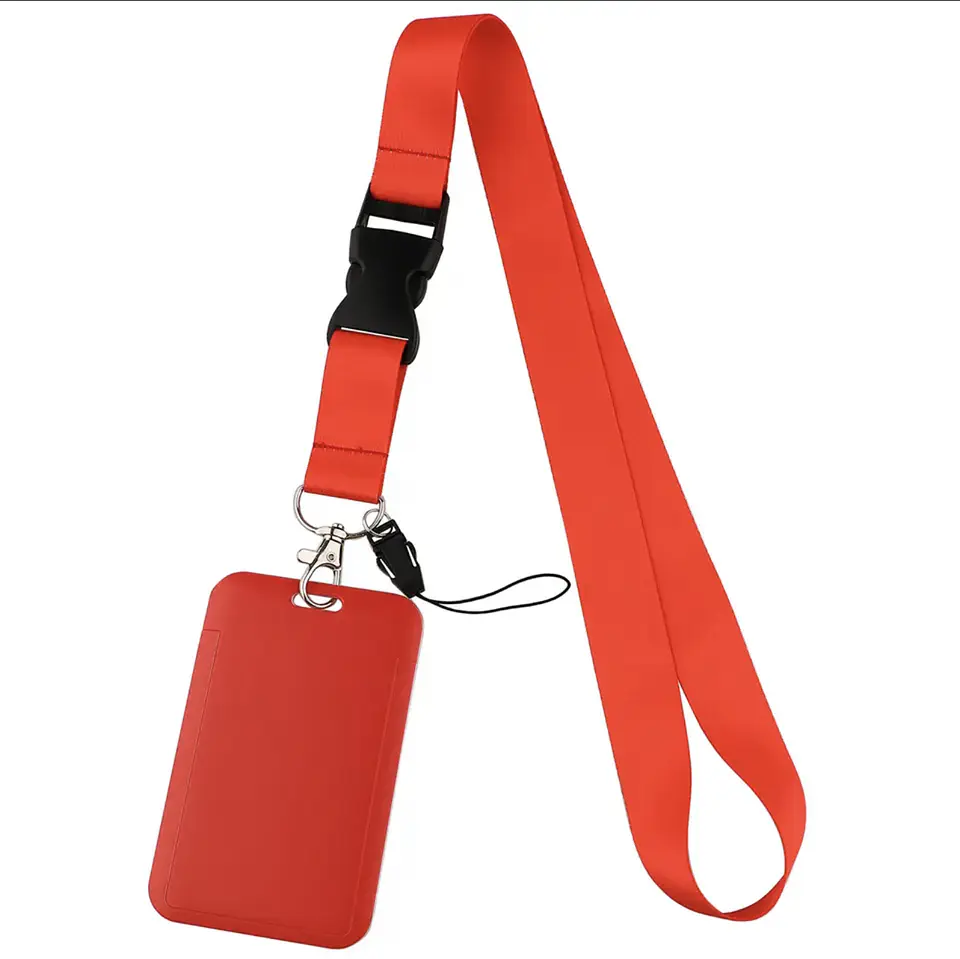Preventa Portacredencial + Lanyard Liso Colores Varios 5