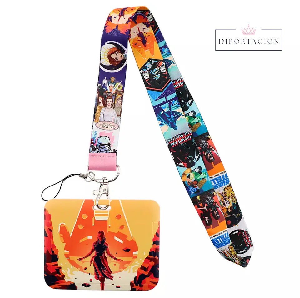 Preventa Portacredencial Horizontal + Lanyard Star Wars 8