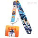 Preventa Portacredencial Horizontal + Lanyard R2d2