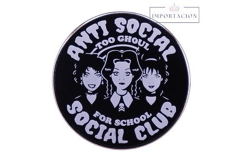 Preventa Pin Antisocial Club