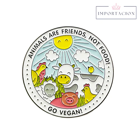 Preventa Pin Vegano Lover