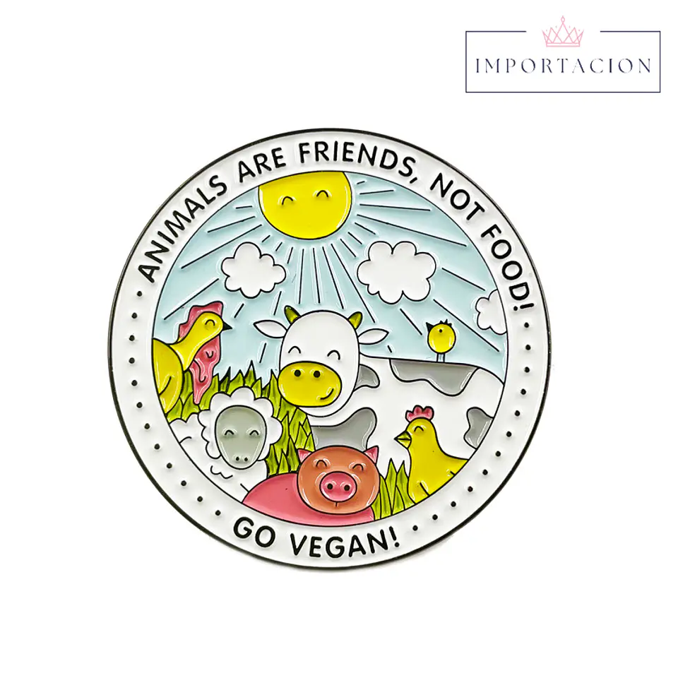 Preventa Pin Vegano Lover 1