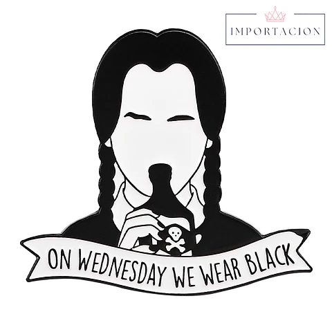 Preventa Pin Merlina Wednesday