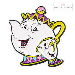 Preventa Pin Mrs. Potts And Chip