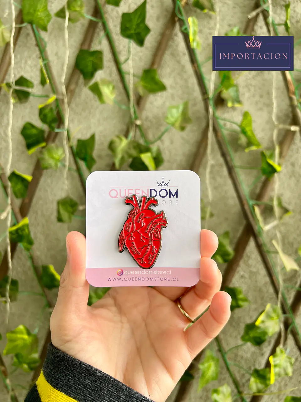 Preventa Pin Corazón Real 1