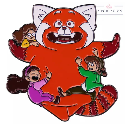 Preventa Pin Turning Red And Friends