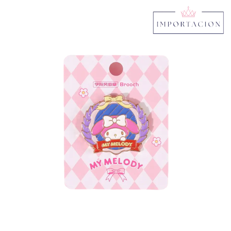 Preventa Pin Personajes San Rio Amigos 4